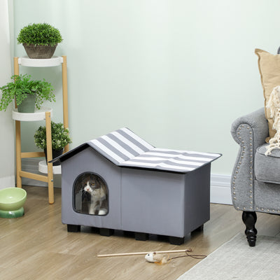 Outdoor Cat House – Grey