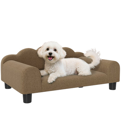 Elevated Dog Sofa Bed – Brown